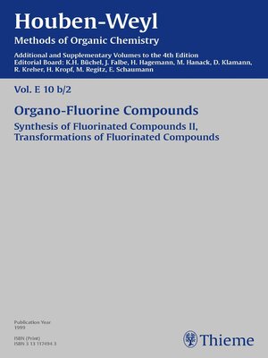 cover image of Houben-Weyl Methods of Organic Chemistry Volume E 10b/2 Supplement
